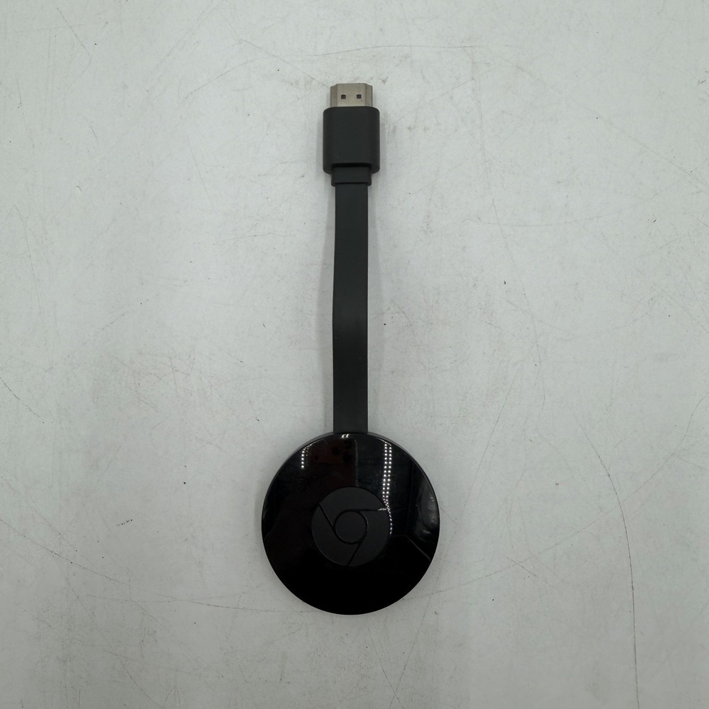Google Chromecast Model NC2-6A5 HDMI Black 2nd Device Only